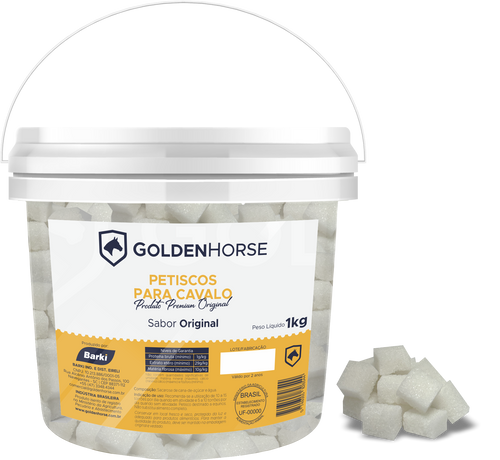Açúcar para cavalo em cubos vários sabores 1kg