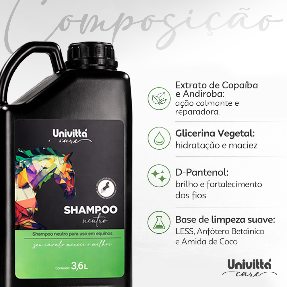 Shampoo Neutro Univitta Care 1L