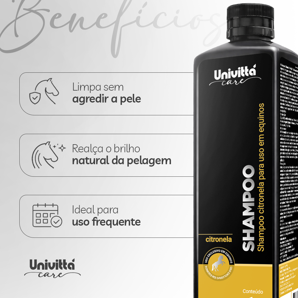 Shampoo Citronela Univittá Care 3,6L