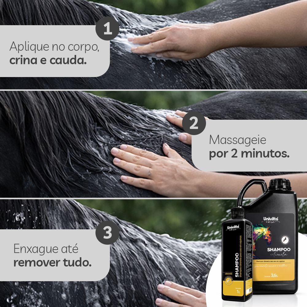 Shampoo Citronela Univittá Care 3,6L